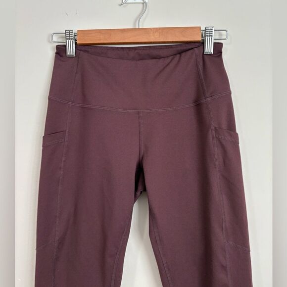 Z by Zella Deep Plum Crop Leggings - Picture 3 of 9